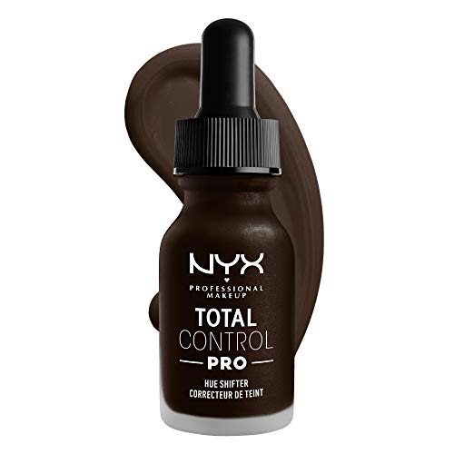 NYX Maquiagem profissional Total Control Pro Drop Foundation Hue Shifter, Dark