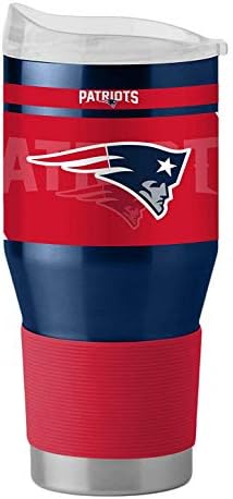 Boelter Brands NFL New England Patriots 523910 Tumbler de viagem, cor da equipe, 24 oz