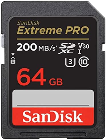 Sandisk Extreme Pro 64GB UHS-I U3 SDXC Memory Card