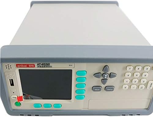GRAUGAR AT4532 32 Canais Dados do medidor de gravador de temperatura Dados de temperatura Logger com TFT -LCD Display Thermopple Data Logger -200 ℃ ～ 1300 ℃