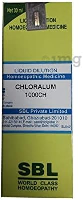 Diluição SBL Chloralum 1000 CH