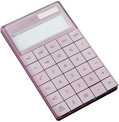 Calculadora MJWDP Calculadora de energia solar fina para o escritório da calculadora de desktop de escritório em casa