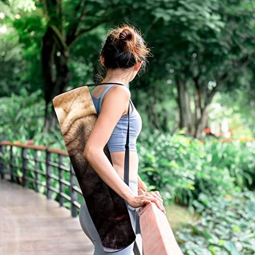 Pugs Yoga Mat Carrier Bag com pulseira de ombro de ioga bolsa de ginástica bolsa de praia