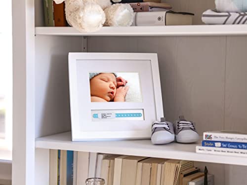 PEARHEAD BABY HOSPITAL ID BRACELET Photo Frame, Recém -nascido Bebê, Esperando Presente dos Pais, Branco