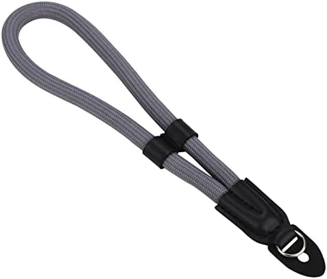 Pulseira de câmera Strap, pulseira de câmera de liberação rápida, corda de segurança, encerramento de escalada ajustável Tecido