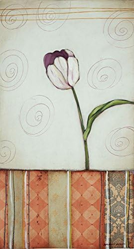 Tapeçaria floral 2, 24x13in.