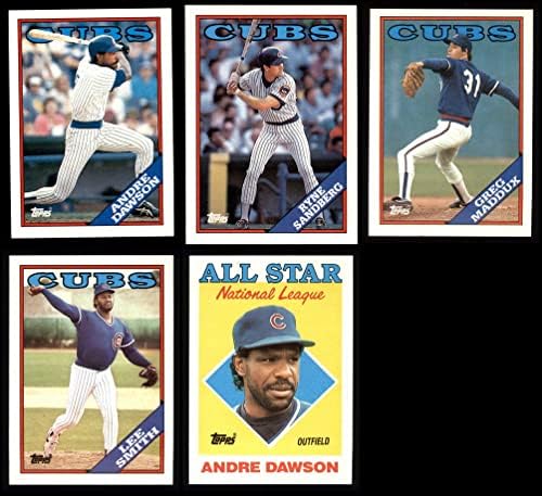 1988 Topps Chicago Cubs Set Chicago Cubs NM/MT Cubs
