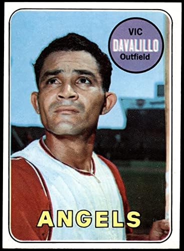 1969 Topps 275 Vic Davalillo Los Angeles Angels Ex/Mt Angels