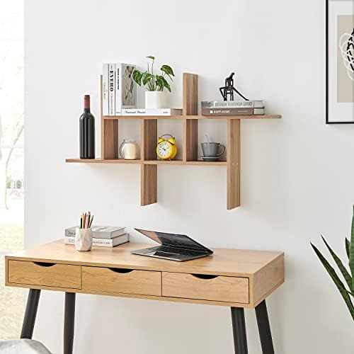 Danya B. Cantilever Cubby decorativo Modern Mount Mount Shelf - horizontal ou vertical