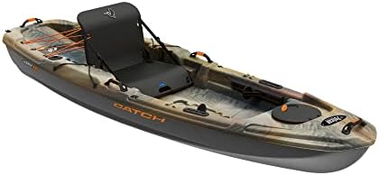 Pelican Catch Classic 100 Fishing Kayak - Kayak do pescador com assento de grampa - 10 pés.
