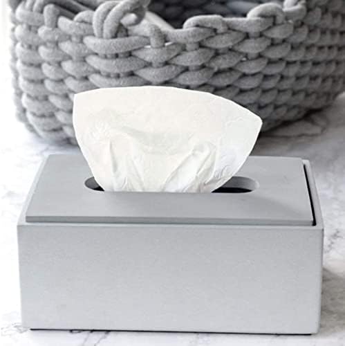 Caixa de tecido capa de capa de cimento caixa de lenços de lenço de lenço de lenços de papel