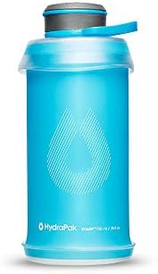 Stash de Hydrapak - BPA dobrável e PVC Frenda de caminhada e mochila garrafa de água
