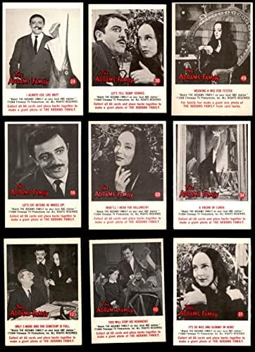 1964 Donruss Addams Family Complete Set - Premier EX/MT+