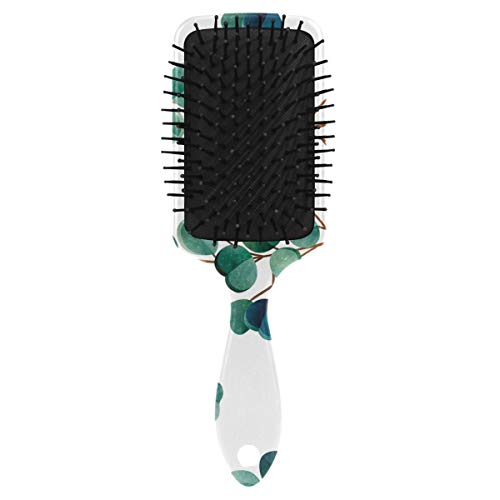 VIPSK Air Cushion Hawel, impressão plástica colorida de folhas pequenas, boa massagem adequada e escova de cabelo anti -estática