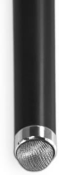 Caneta de caneta de onda de ondas de caixa compatível com DT Research 362MD - caneta capacitiva EverTouch, caneta de caneta capacitiva de ponta de fibra para pesquisa dt 362md - jato preto