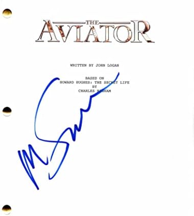 Martin Scorsese assinou autógrafo The Aviator Full Movie Script - Boxcar Birtha, ruas Mean, Alice não mora mais aqui, Nova York, Nova