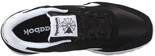 Reebok Men's Classic Nylon Shoe, preto/carbono, 9.5