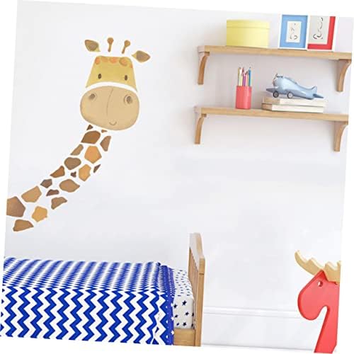Besportble 1 set girafa adesivo de parede infantil decoração de quarto crianças garotas de parede de parede adesivos de caminhão