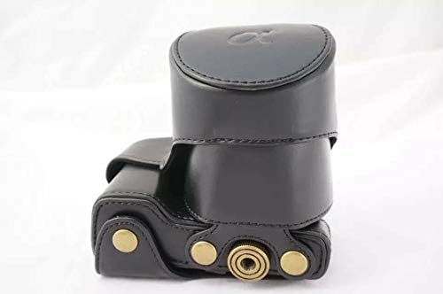 Caixa de câmera de couro PU PU, bolsa para Sony Nex5r Nex-5r Nex5t 5t 16-50mm
