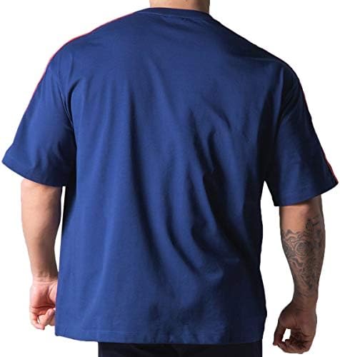Camisas de treino de MagiftBox Mens de manga curta de luvas grandes camisetas de ginástica hipster para homens de estilo de rua T41