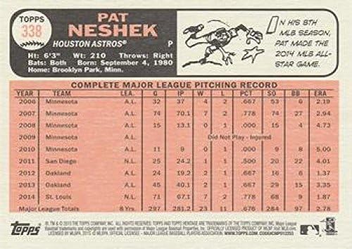2015 Topps Heritage #338 Pat Neshek Houston Astros