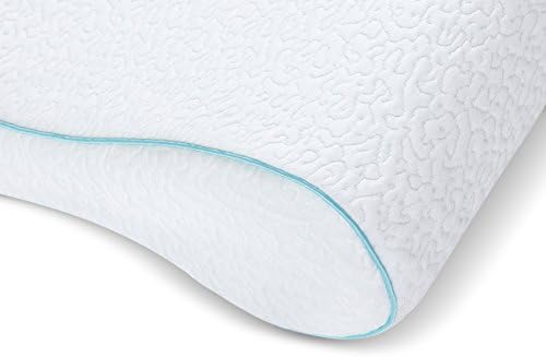 Olee Sleep Sleep Dual Facor Contour Memory Foam Pillow, tamanho padrão, apenas um,
