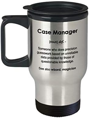 Caso de Caso de Caso Funny Caso - Caneca de Travel de 14 onças