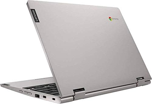 Lenovo Chromebook C340 2-em-1 Laptop conversível, tela sensível ao toque de 11,6 HD, Intel Celeron N4000, 4 GB DDR4 RAM, 32 GB EMMC,