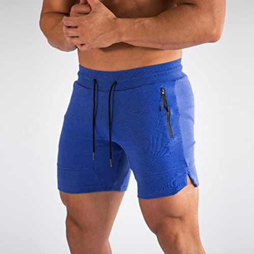 Shorts fsahjkee para homens, ginástica de ginástica Treinamento de natação Treinamento correndo Sorto de moletom shorts atléticos