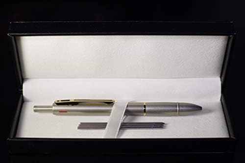 Yasutomo Quadpoint Pen, cetim prateado