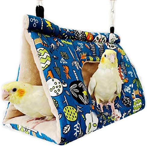 Ninho de pássaro inverno casa quente hammock hammock veludo galpão cabana gaiola de pássaro macio hideaway cama dormindo confuso