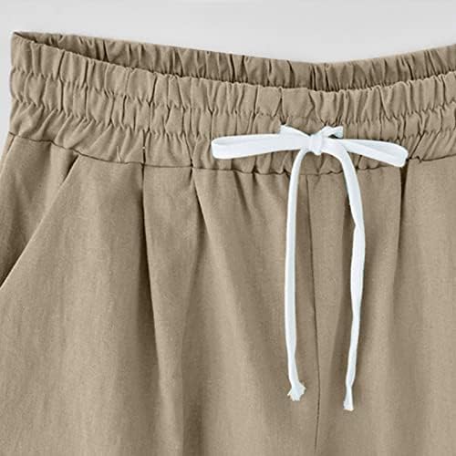 LMSXCT Bermuda casual feminina shorts, shorts de girassol de girassol de tamanho de girassol
