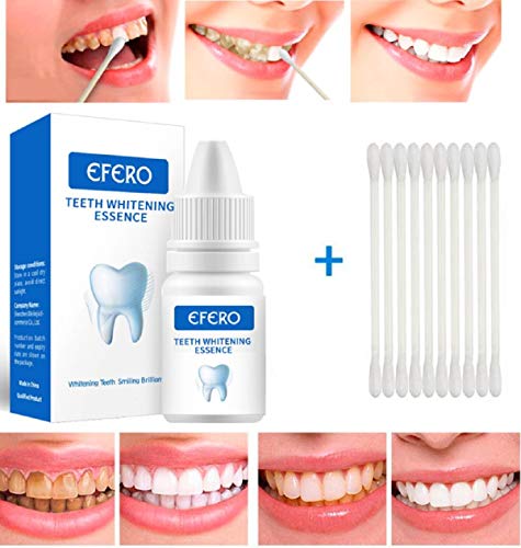 Dentes Whitening sérico gel odontológico higiene oral remova Remover manchas de dentes de dentes de placa Essência de crede dental dental para cuidados dentários