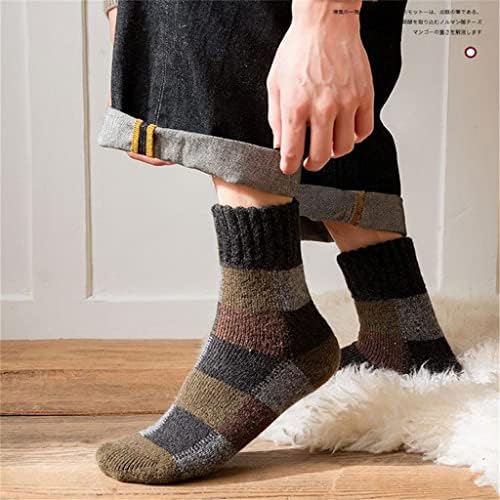 Geltdn Socks de Ano Novo Ano Harm Super Grost Socks Man British Aquecimento Thermo Socks For Men Gift ThermoSocks Inverno