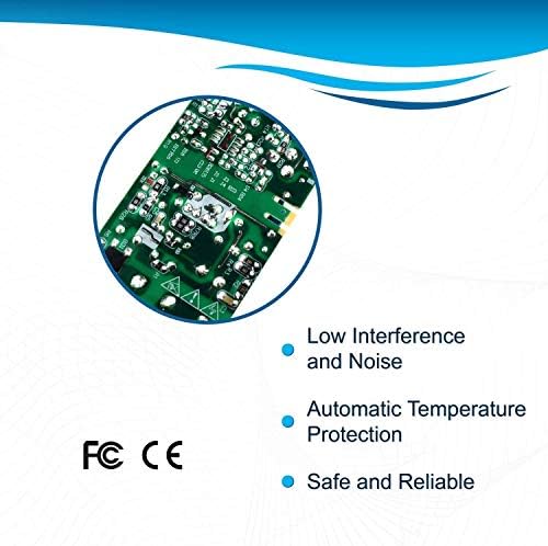 Adaptador AC HQRP 14V CA Compatível com Samsung Syncmaster S24E510C S27D590 S27D590C S27D590CS S19B300N S19B300B TFT TFT LCD