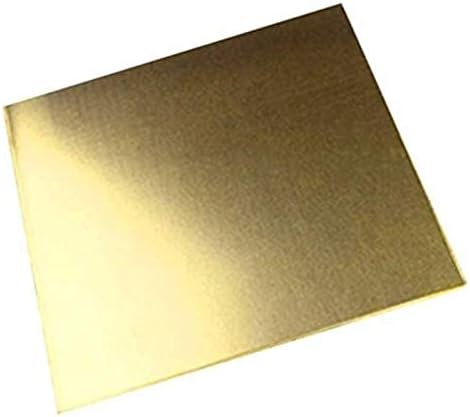 Folha de latão Huilun Placa de cobre Placa de cobre de cobre Placa de papel alumínio com tesão, espessura de 1,5