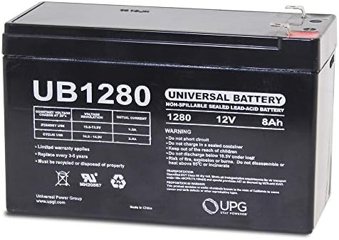 Grupo de energia universal UB1280 12V 8ah SLA Substituição de bateria para APC UPS - Bateria RBC12