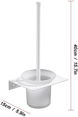 Zaahh pincel de escova de vaso sanitário porta-vaso para o banheiro doméstico montado na parede tigela escova de banheiro de banheiro