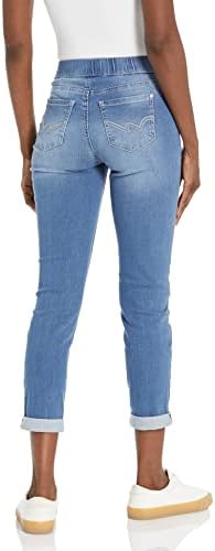 Wallflower feminino Pull em jeans de juniores de altas arranha