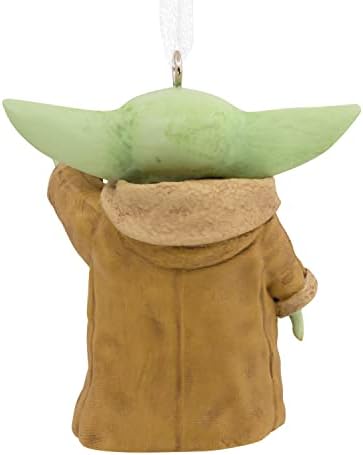 Hallmark Star Wars: o mandaloriano The Child Grogu Christmas Ornament, 4 de maio estar com você