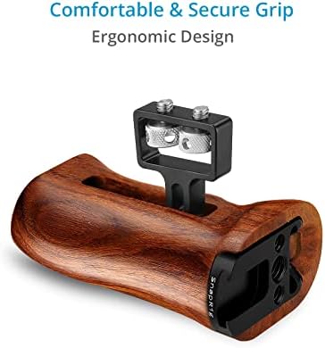 Projeto Snaprig Rig Lista lateral da madeira universal para câmera DSLR de tamanho pequeno a médio | Design ajustável com aderência