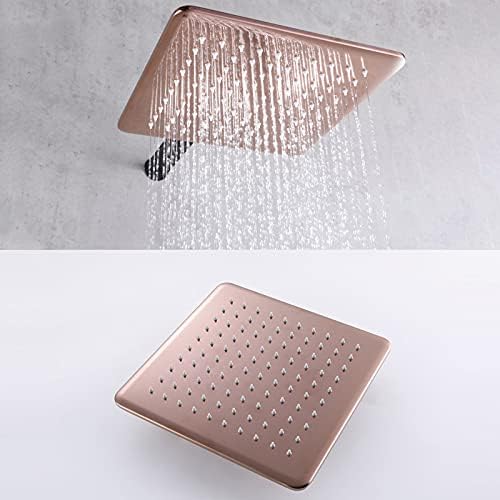 Sistema de chuveiro, sistema de chuveiro de 10 polegadas de chuva com conjunto de combinações portátil, torneira de chuveiro montada