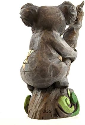 Jim Shore Heartwood Creek Koala na estatueta em miniatura do ramo de árvores