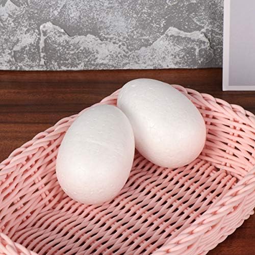 Decoracionas de pretyzoom para salas de casa ovos de espuma arredondos ovos bolas de modelagem de poliestireno Modela formas de espuma Ovos de páscoa Ovos de páscoa artesanato de pásco