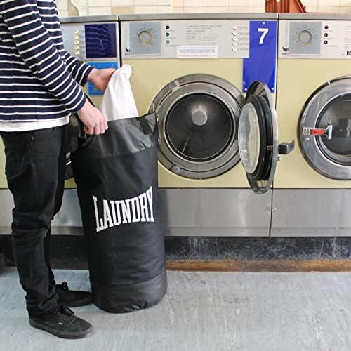 Suck UK | Bolsa de lavanderia | Hampers em forma de saco de pancadas para lavanderia | Cesta de lavanderia e itens essenciais