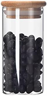 Jahh Glass Recifres de vidro Jarros de vidro e tampas de cozinha caixas de cozinha garrafas
