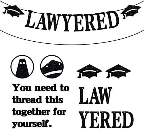 Banner advocacia com tampa de formatura, sobrevivi à Direito da Direito / Feito
