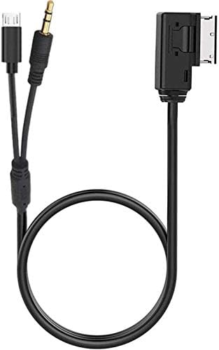 LITEMATIRA AMI MDI MMI Micro Aux Music Interface Cable, Aux-In de 3,5 mm de transferência de dados de dados de dados de