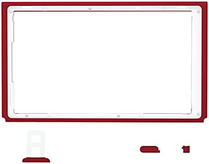 Paixão Extremerar Paixão Red Soft Touch Placa face placa traseira DIY Habitação de casca de casca para Nintendo Switch Console com Kickstand - Joycon Console não incluído
