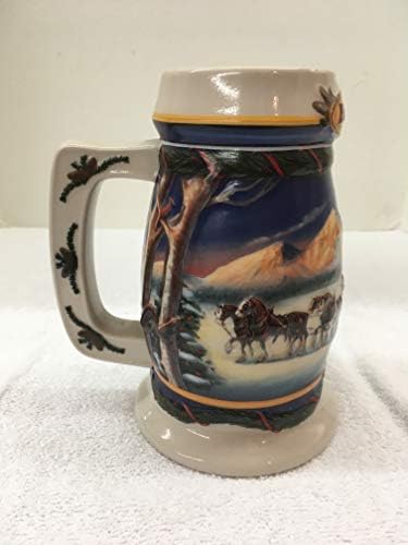 Budweiser 2000 Holiday in the Mountains Stein